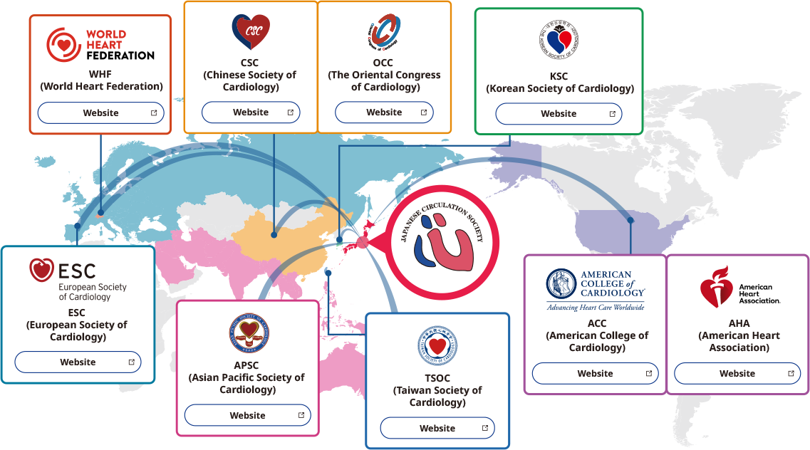 Associated Societies Map